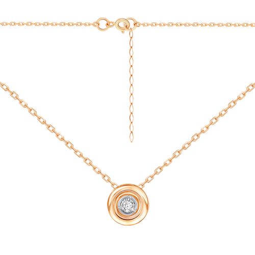 Сапфир каталог товаров Колье из золота с фианитом