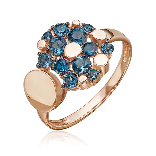 Сапфир каталог товаров Кольцо из золота с топазом