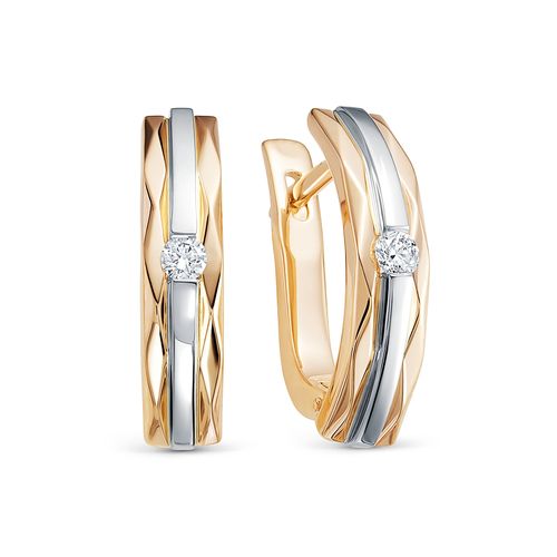 Сапфир каталог товаров Серьги из золота с бриллиантом