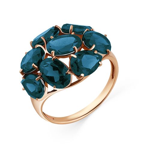 Сапфир каталог товаров Кольцо из золота с топазом