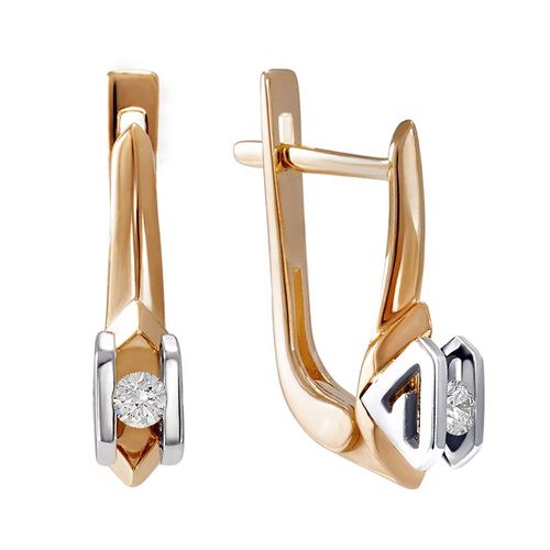 Сапфир каталог товаров Серьги из золота с бриллиантом