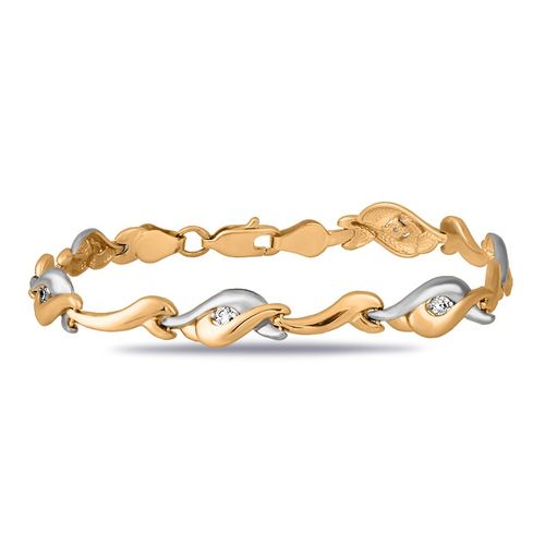 Сапфир каталог товаров Браслет женский из золота с фианитом Сапфир каталог товаров Браслет женский из золота с фианитом