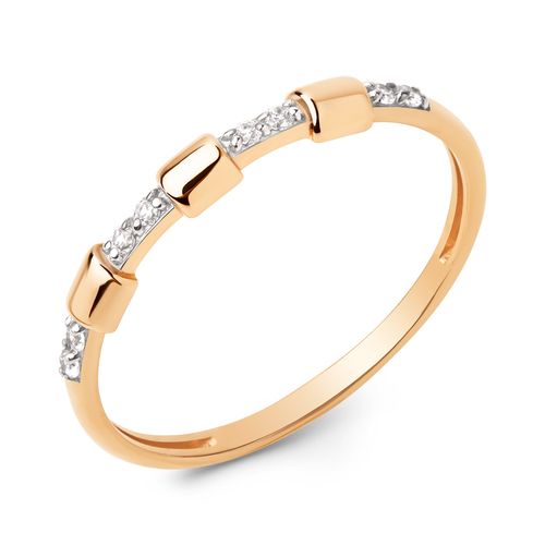 Сапфир каталог товаров Кольцо из золота с фианитом