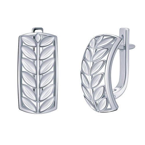 Сапфир каталог товаров Серьги из серебра