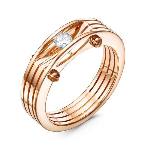 Сапфир каталог товаров Кольцо из золота с фианитом