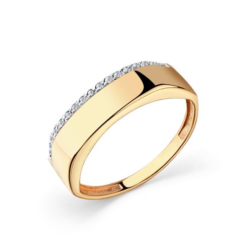 Сапфир каталог товаров Кольцо из золота с фианитом