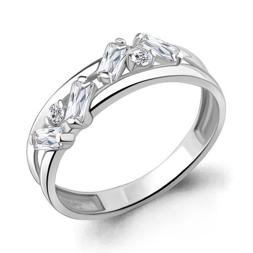 Сапфир каталог товаров Кольцо из серебра с фианитом