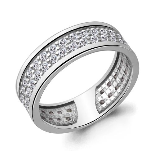 Сапфир каталог товаров Кольцо из серебра с фианитом