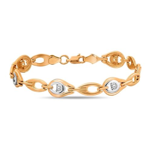 Сапфир каталог товаров Браслет женский из золота с фианитом Сапфир каталог товаров Браслет женский из золота с фианитом