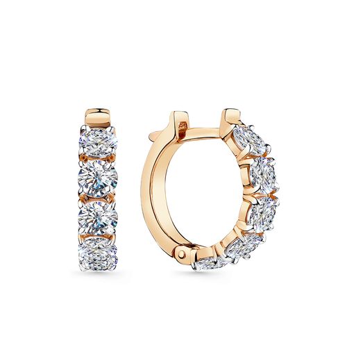 Сапфир каталог товаров Серьги с фианитом