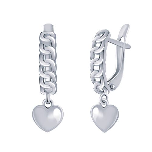 Сапфир каталог товаров Серьги из серебра