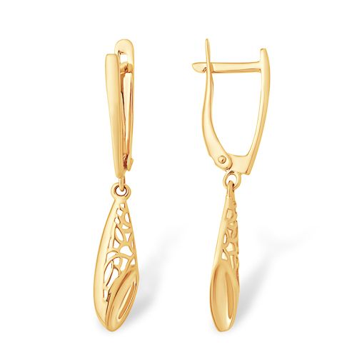 Сапфир каталог товаров Серьги из золота