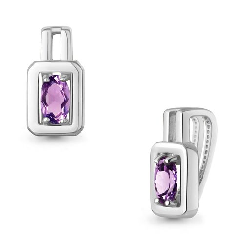 Сапфир каталог товаров Подвеска из серебра с аметистом