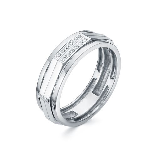 Сапфир каталог товаров Кольцо из белого золота с бриллиантом