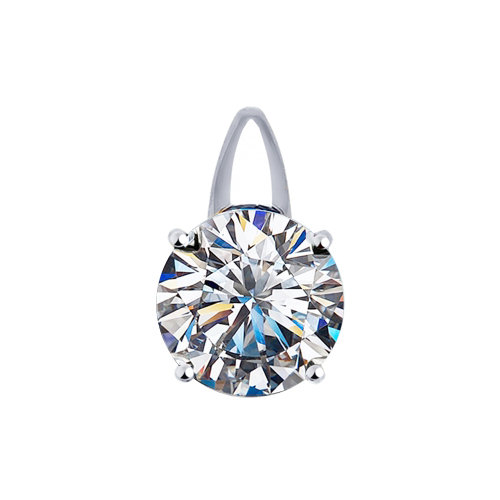 Сапфир каталог товаров Подвеска из серебра с фианитом