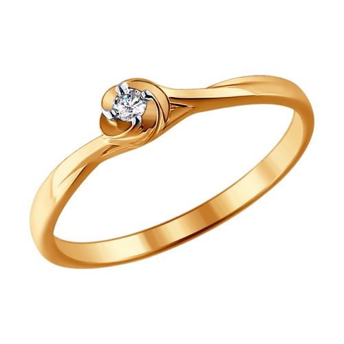 Сапфир каталог товаров Кольцо из золота с бриллиантом