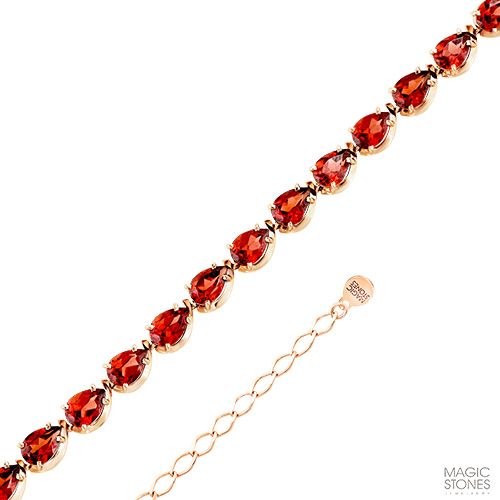 Сапфир каталог товаров Браслет женский из золота с гранатом Сапфир каталог товаров Браслет женский из золота с гранатом