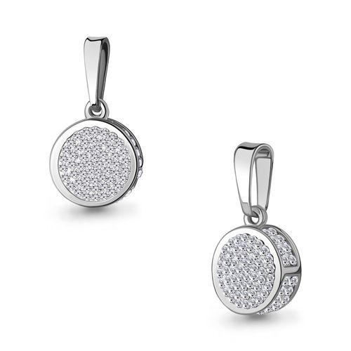 Сапфир каталог товаров Подвеска из серебра с стеклом