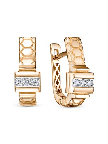 Сапфир каталог товаров Серьги из золота с бриллиантом