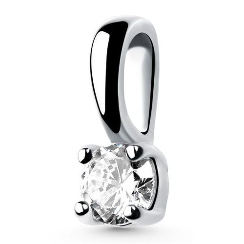 Сапфир каталог товаров Подвеска из серебра с фианитом