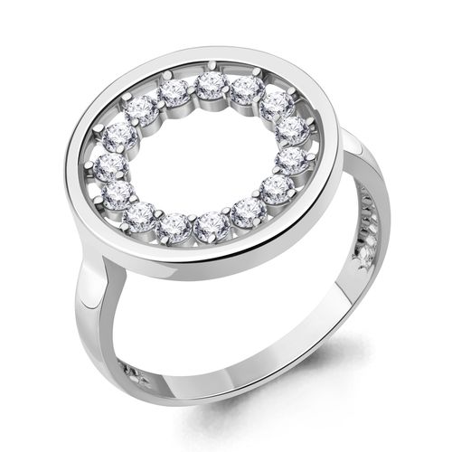 Сапфир каталог товаров Кольцо из серебра с фианитом