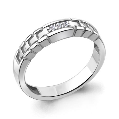 Сапфир каталог товаров Кольцо из серебра с фианитом