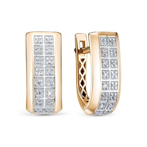 Сапфир каталог товаров Серьги из золота с бриллиантом