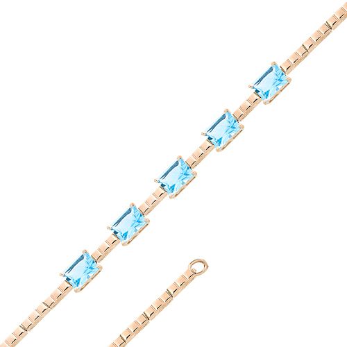 Сапфир каталог товаров Браслет женский из золота с топазом Сапфир каталог товаров Браслет женский из золота с топазом