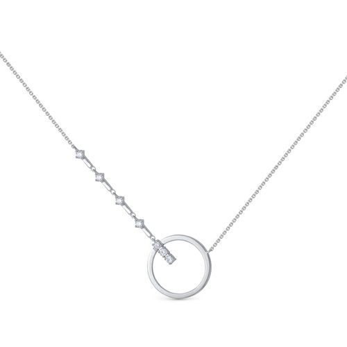 Сапфир каталог товаров Колье из белого золота с бриллиантом