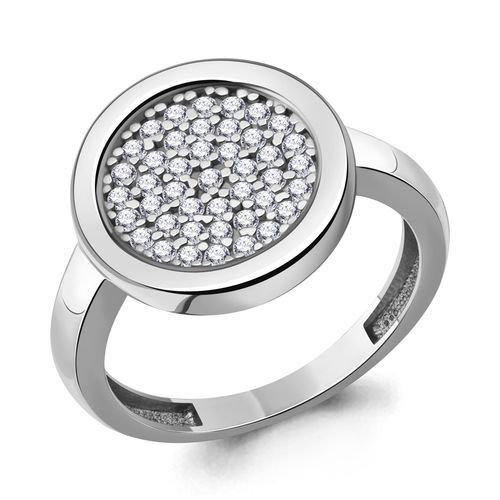 Сапфир каталог товаров Кольцо из серебра с фианитом