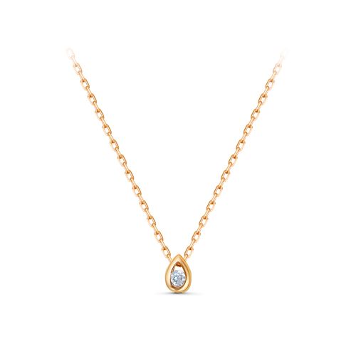 Сапфир каталог товаров Колье из золота с фианитом