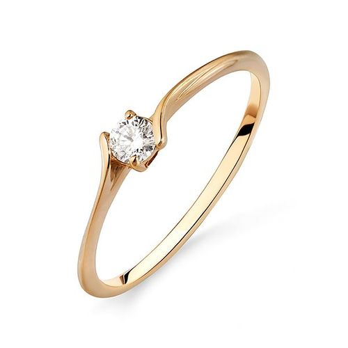 Сапфир каталог товаров Кольцо из золота с фианитом