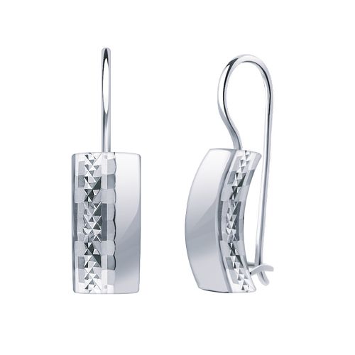 Сапфир каталог товаров Серьги из серебра