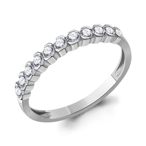 Сапфир каталог товаров Кольцо из серебра с фианитом