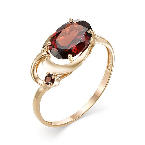 Сапфир каталог товаров Кольцо из золота с гранатом