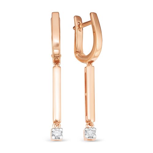 Сапфир каталог товаров Серьги из золота с бриллиантом