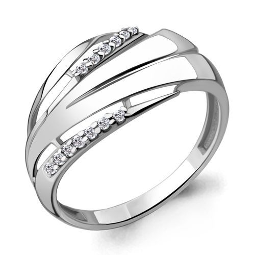 Сапфир каталог товаров Кольцо из серебра с фианитом