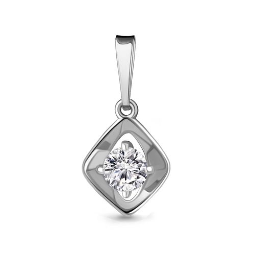 Сапфир каталог товаров Подвеска из серебра с фианитом