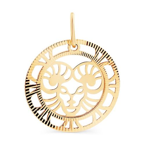 Сапфир каталог товаров Подвеска знак зодиака из золота