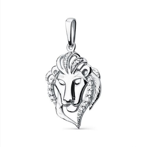 Сапфир каталог товаров Подвеска знак зодиака из серебра с фианитом