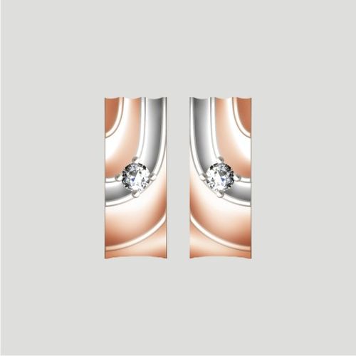 Сапфир каталог товаров Серьги из золота с фианитом