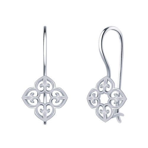 Сапфир каталог товаров Серьги детские из серебра