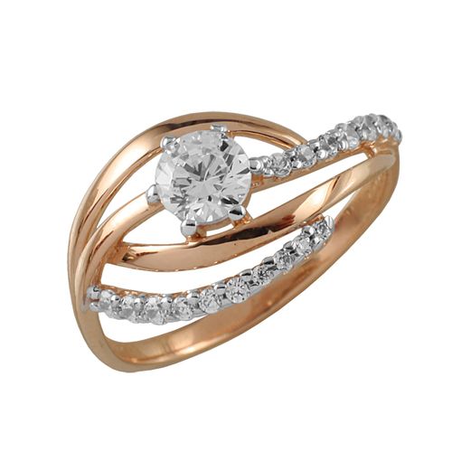 Сапфир каталог товаров Кольцо из золота с фианитом