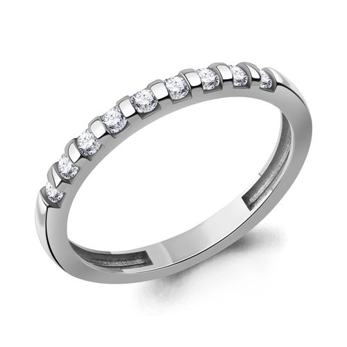 Сапфир каталог товаров Кольцо из серебра с фианитом