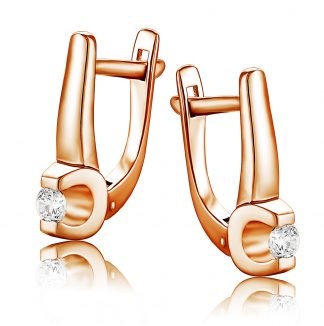 Сапфир каталог товаров Серьги из золота с бриллиантом