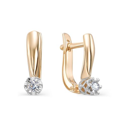 Сапфир каталог товаров Серьги из золота с бриллиантом