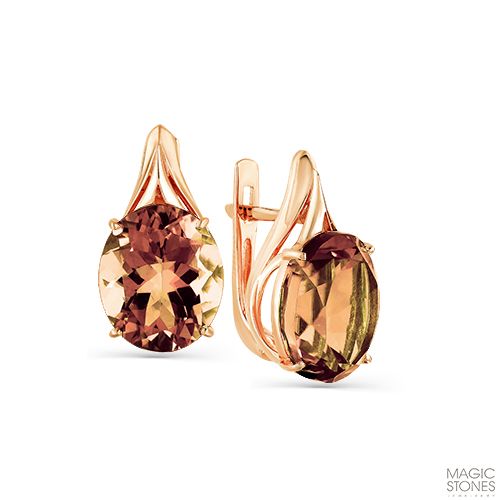 Сапфир каталог товаров Серьги из золота с султанитом