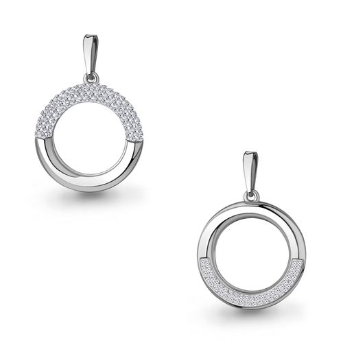 Сапфир каталог товаров Подвеска из серебра с стеклом