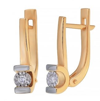 Сапфир каталог товаров Серьги из золота с бриллиантом