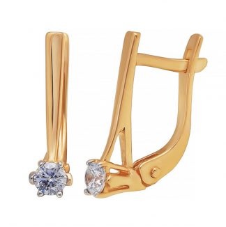 Сапфир каталог товаров Серьги из золота с бриллиантом